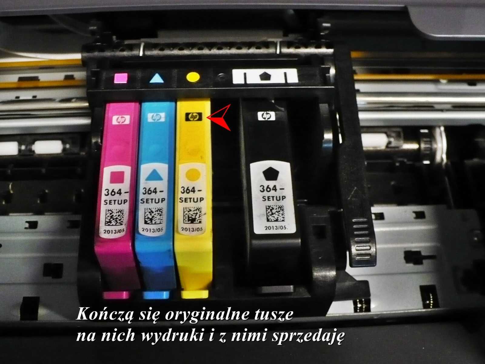 HP 110a WiFi E-print Sprawna z oryginał tuszami