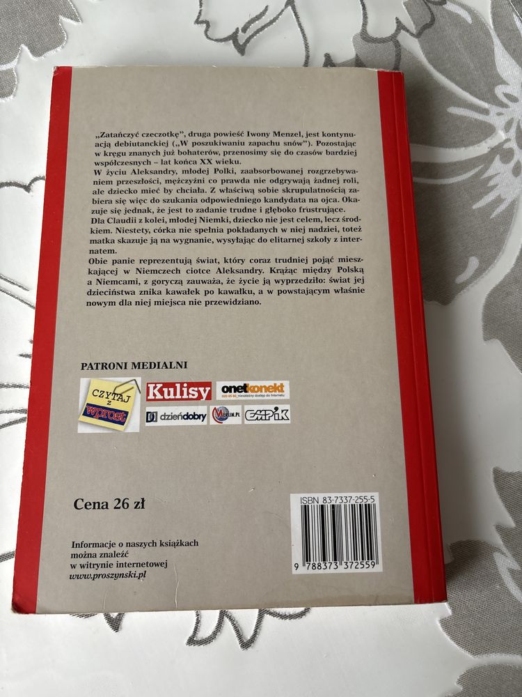 Ksiazka Zatańczyć czeczotkę Iwona Menzel