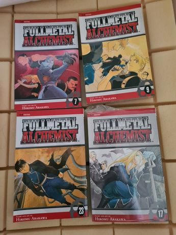 Fullmetal Alchemist volumes 7,9,17 e 23