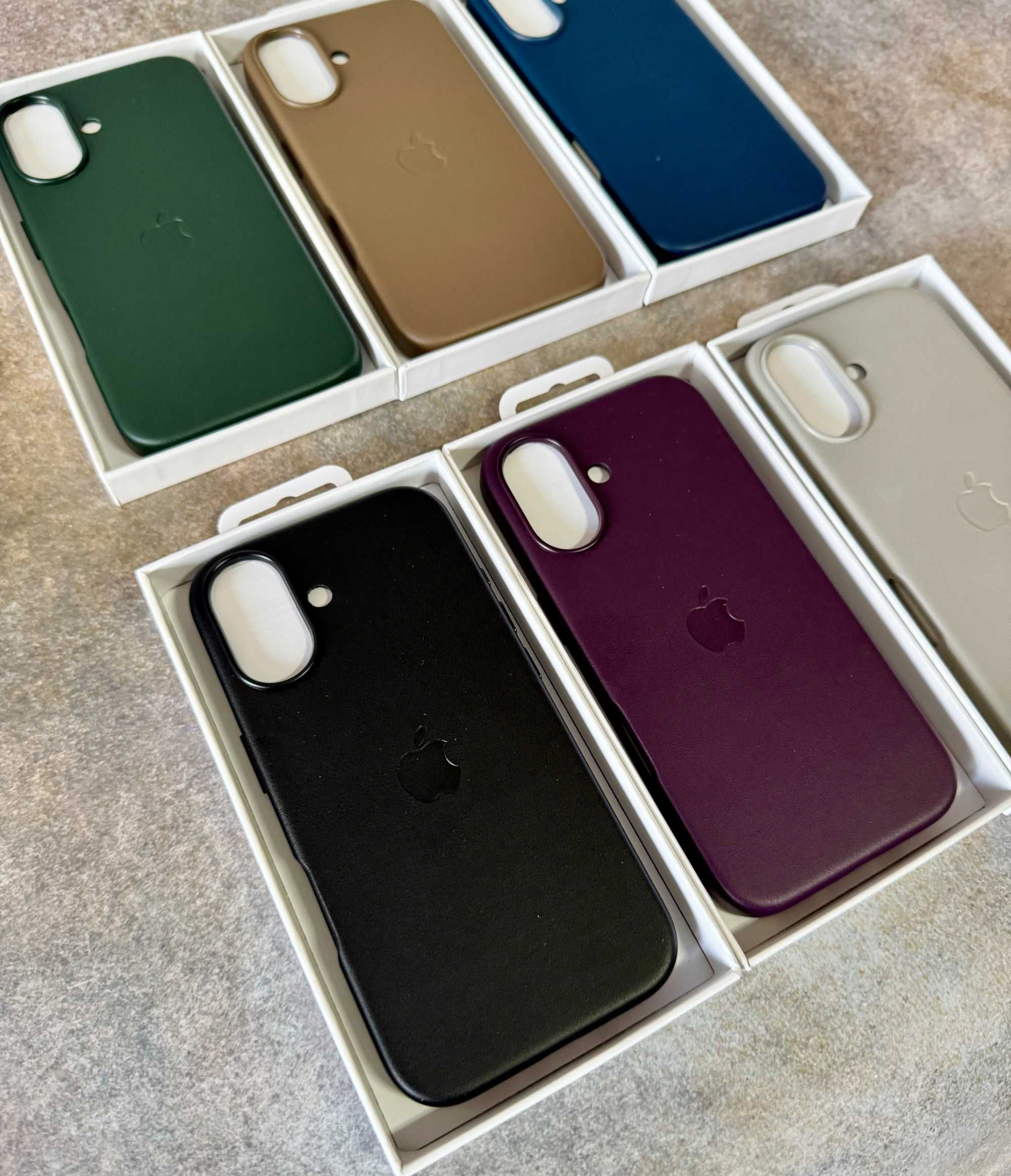 Чохол Leather Case MagSafe + Animation iPhone 16 16 Pro Max чехол