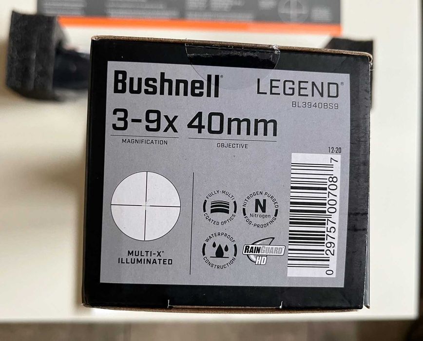 Прицел оптический с подсветкой BUSHNELL LEGEND 3-9Х40 MULTI-X из США