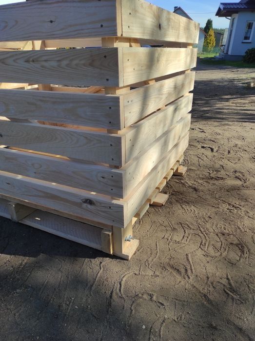 SOLIDNE Skrzyniopalety Skrzynie na Warzywa Sortownie 120x100x100