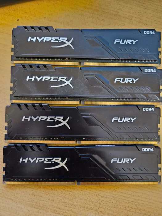 RAM HyperX FURY 4 X 16GB DDR4 3200MHz CL16 (HX432C16FB4/16)