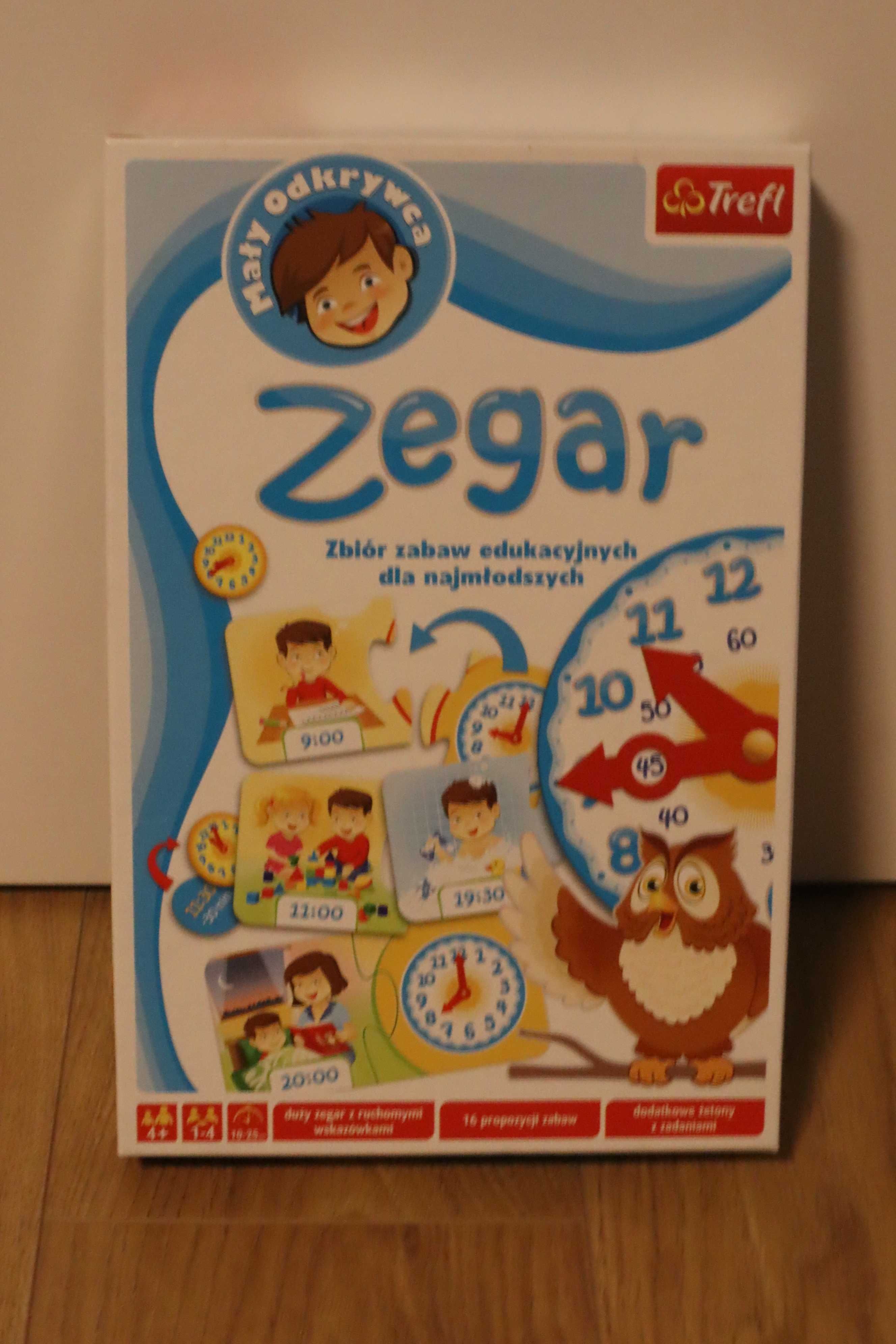 Gra edukacyjna Zegar firmy Trefl