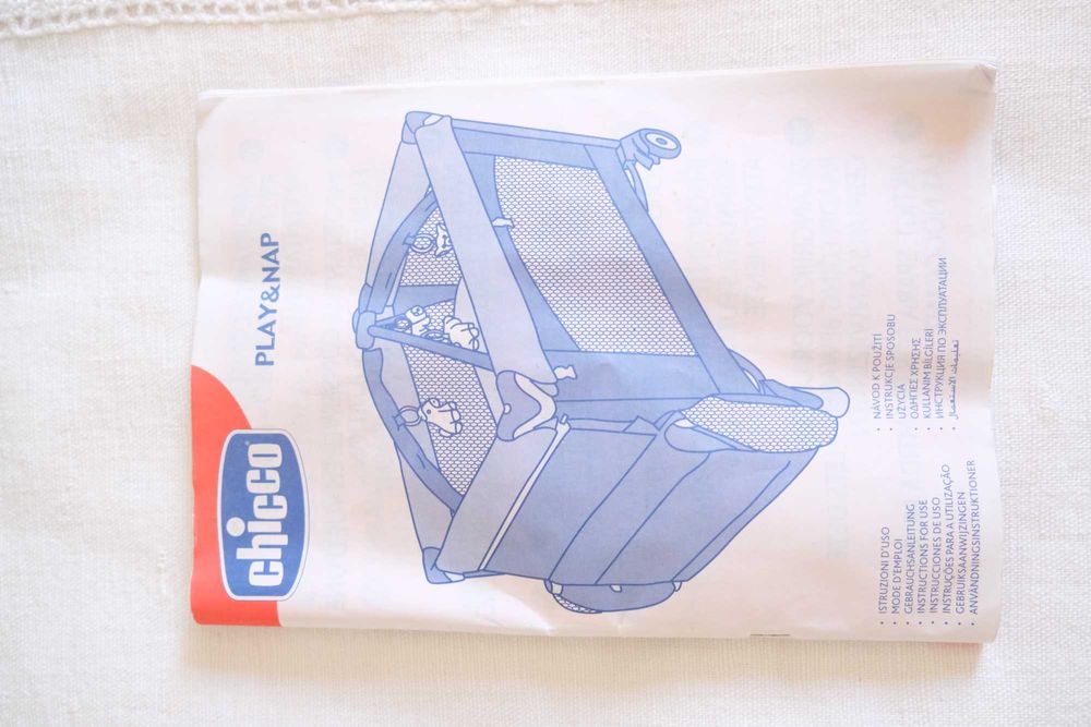 Chicco Play&Nap: Cama de viagem + Parque + Muda fraldas
