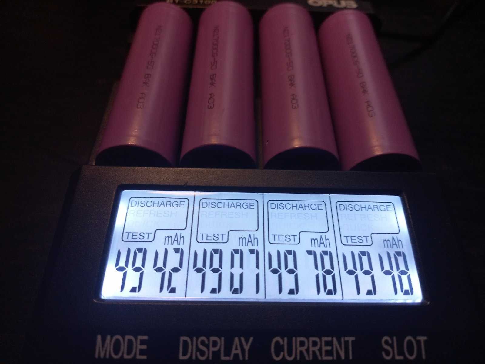 акумулятор BAK 21700 5000mah 2024рік аккумулятор N21700CG-50