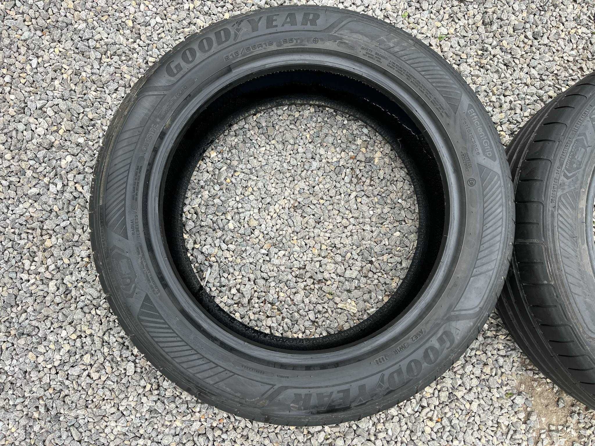 Opony 215/55R18 Goodyear EfficientGrip Performance Lato 2sztuki
