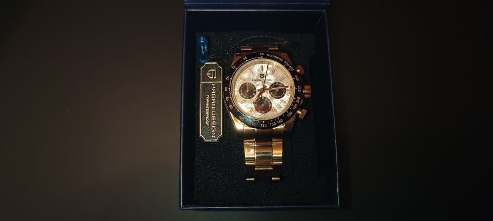 Zegarek Pagani Design PD-1664, szafirowe szkło, nowy.