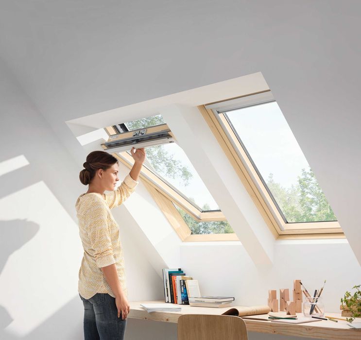 Okno dachowe - VELUX GLL 1061 MK06 78x118cm - trzyszybowe
