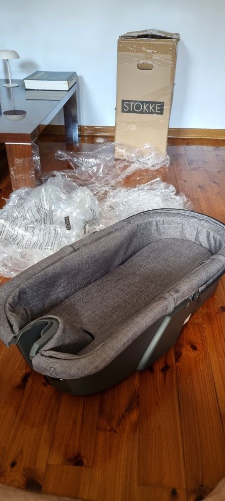 Wózek Stokke Xplory V4 Black Melange Cały komplet