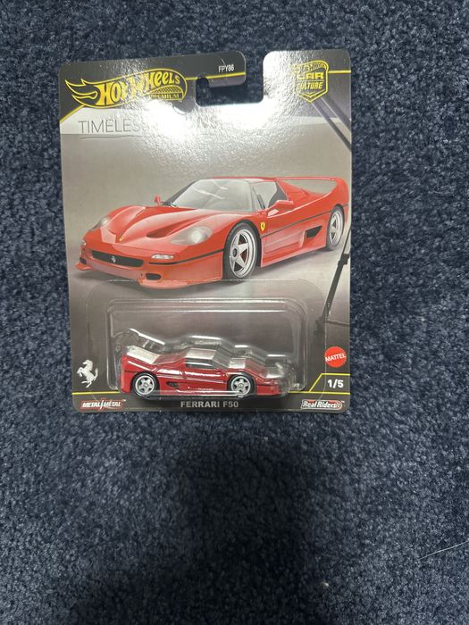 Hot wheels premium ferrari F50 timeless icons