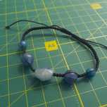 Bransoletka z minerałami handmade