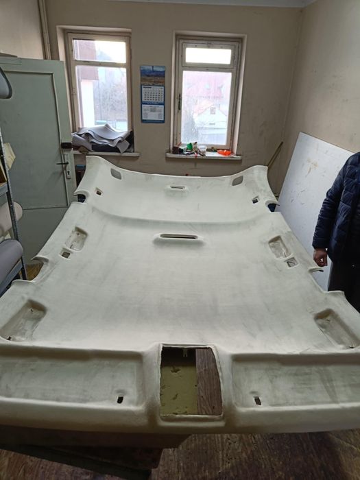 Podsufitka naprawa,wymiana materiału, w samochodzie