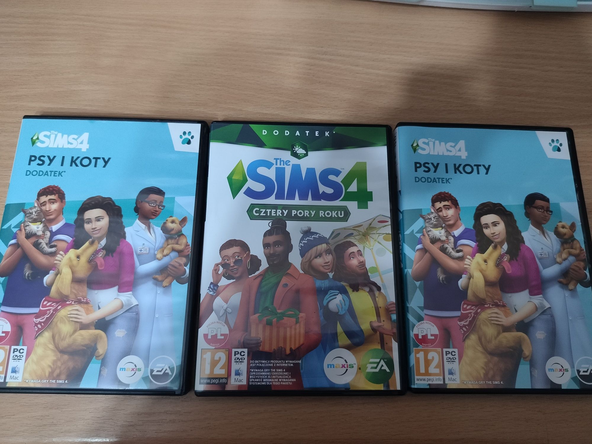 Gra simsy psy i koty+ dodatek