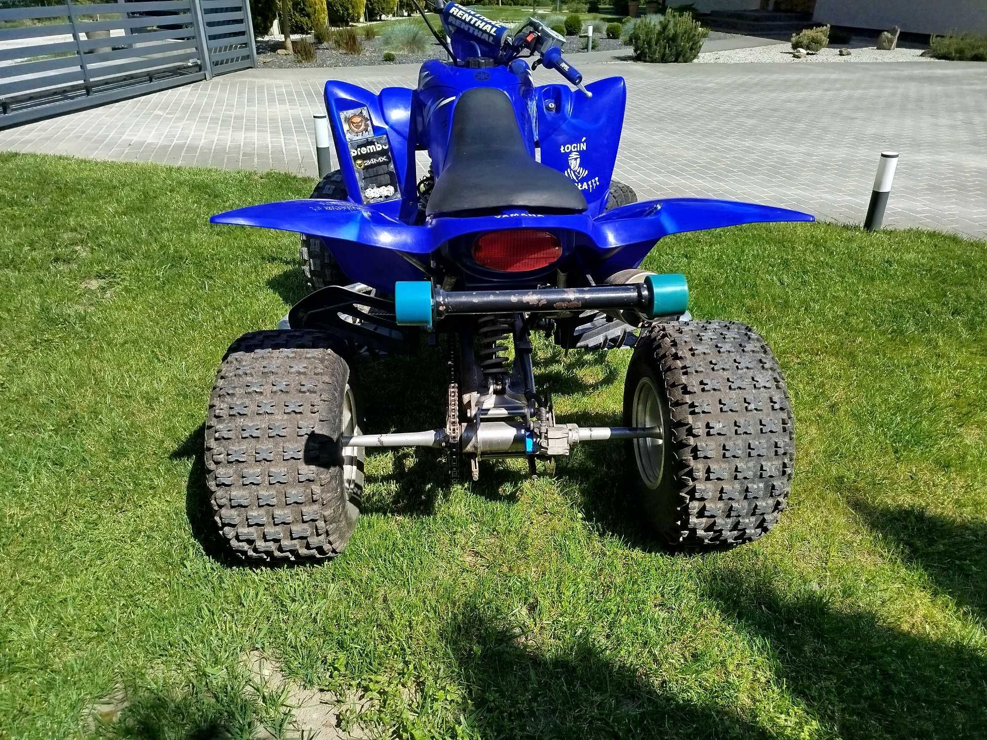 Yamaha Raptor 350, 2006, bieg wsteczny