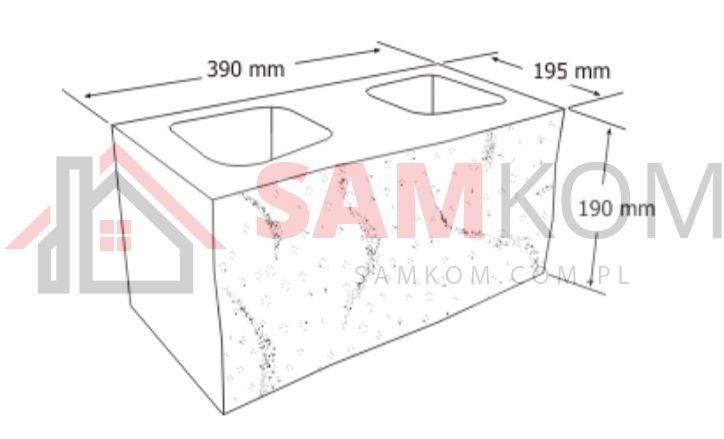 Pustak jednostronnie łupany ogrodzenie mur grafit antracyt