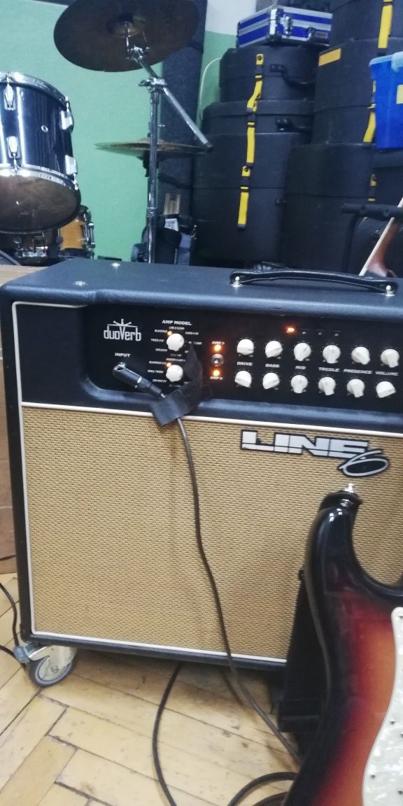 Line6 DuoVerb + shortboard