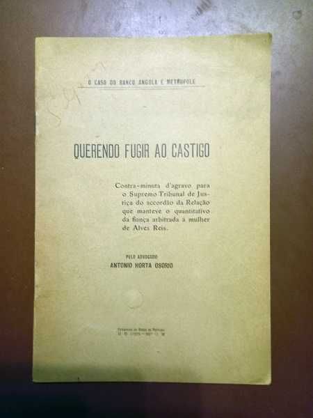 Livro sobre o processo do Banco de Angola e Metrópole