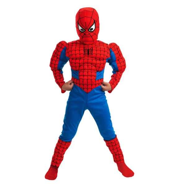 Strój Spiderman Kostium Przebranie Mięśni NOWY