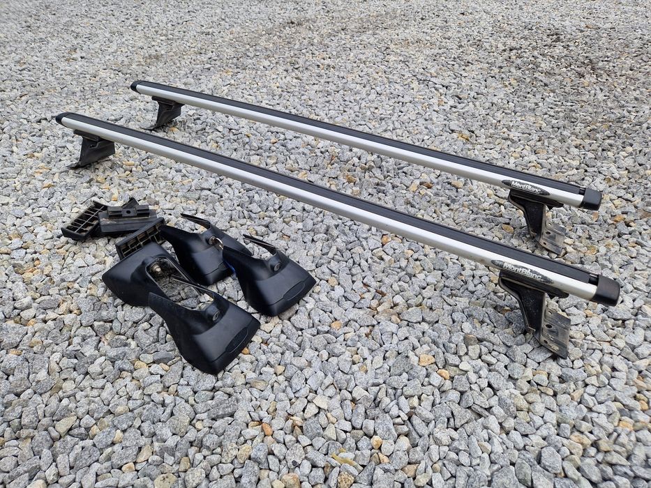 Bagażnik poprzeczki dachowe Renault Megane II Mont Blanc