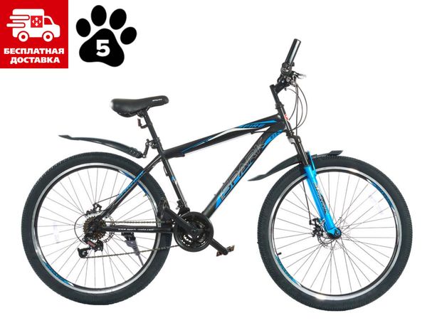 горный велосипед 27.5" черно-синий (есть разные размеры и цвета)