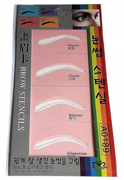 Szablony do Stylizacji Brwi