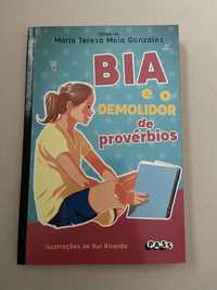 livro Bia e o demolidor de provérbios