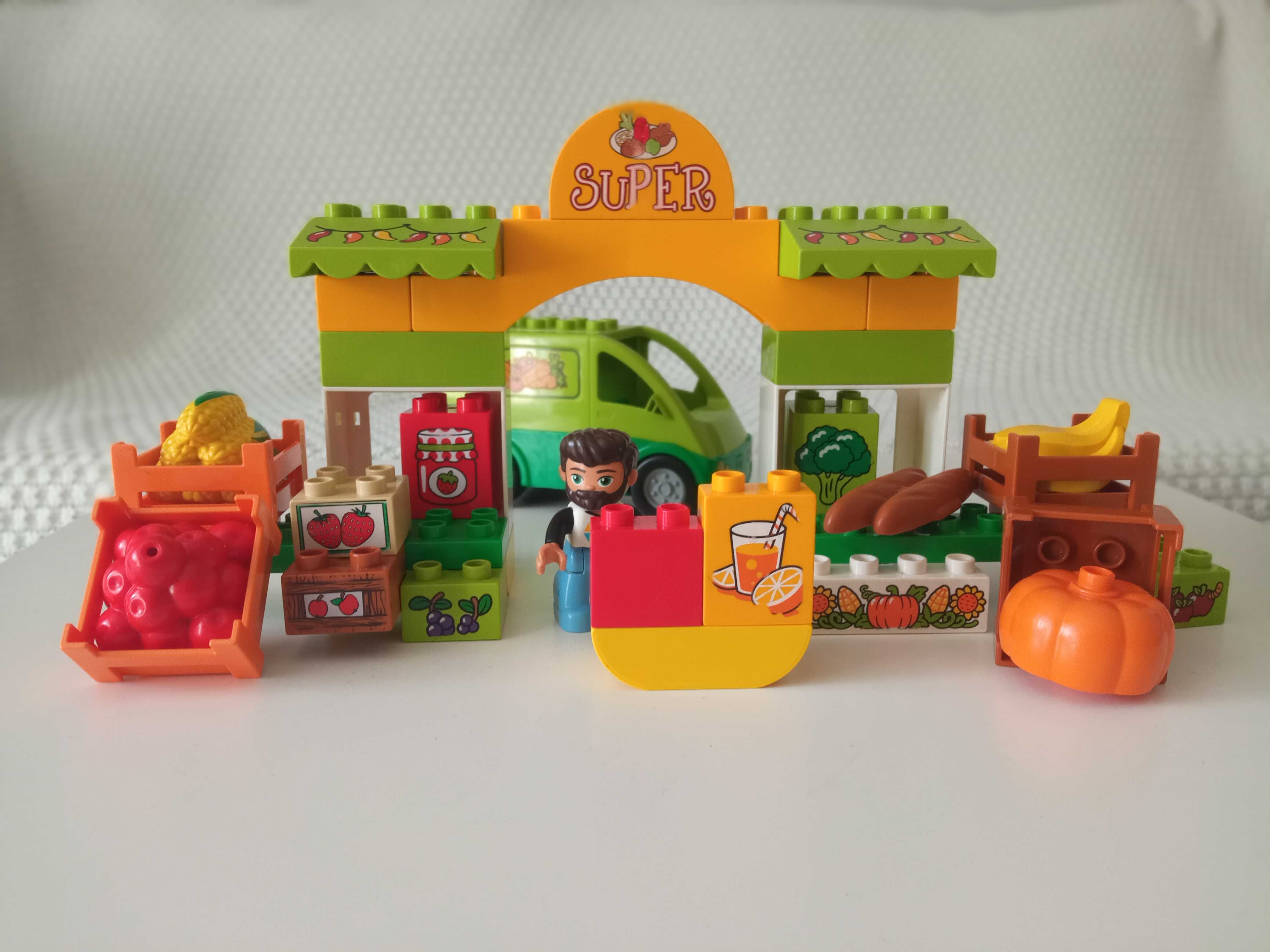 klocki Duplo - stragan warzywny