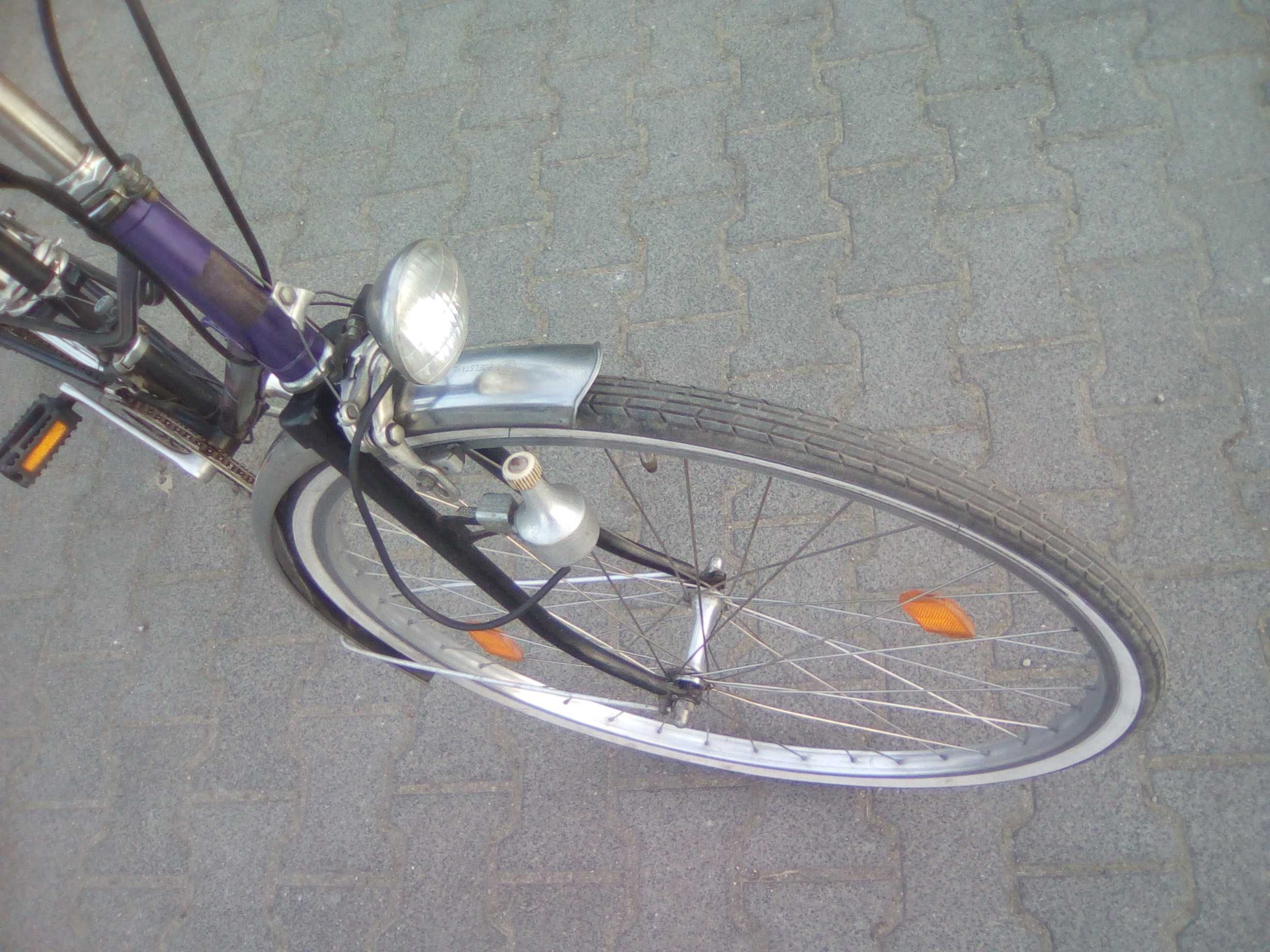 rower damka koła 28 cienkie opony