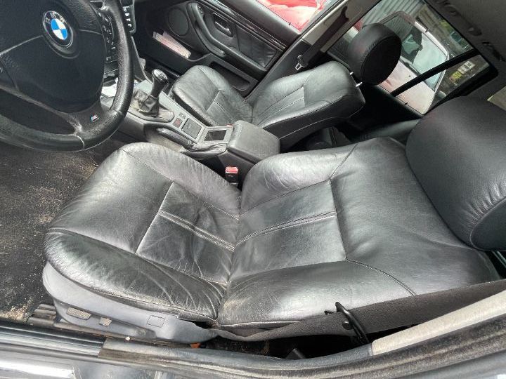 Tapicerka skórzana komplet boczki fotele grzane Bmw e39 kombi