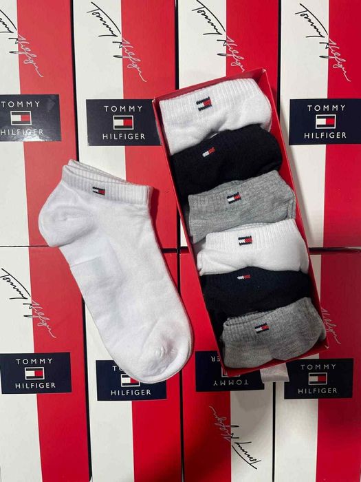 Tommy Hilfiger męskie skarpety zestaw pudełko