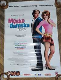 Plakat filmowy oryginalny Męsko-damska rzecz