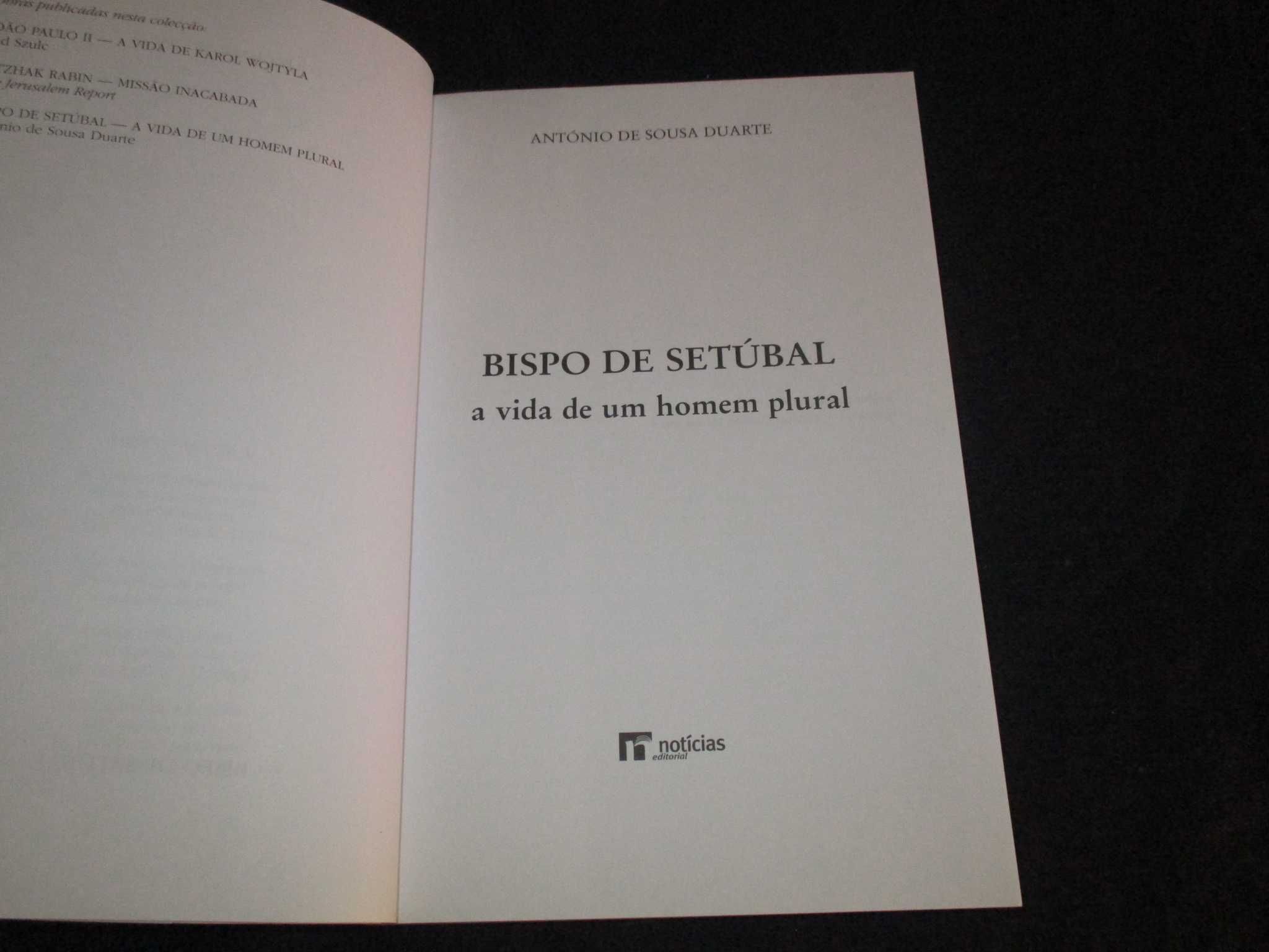 Livro Bispo de Setúbal A Vida de um Homem Plural