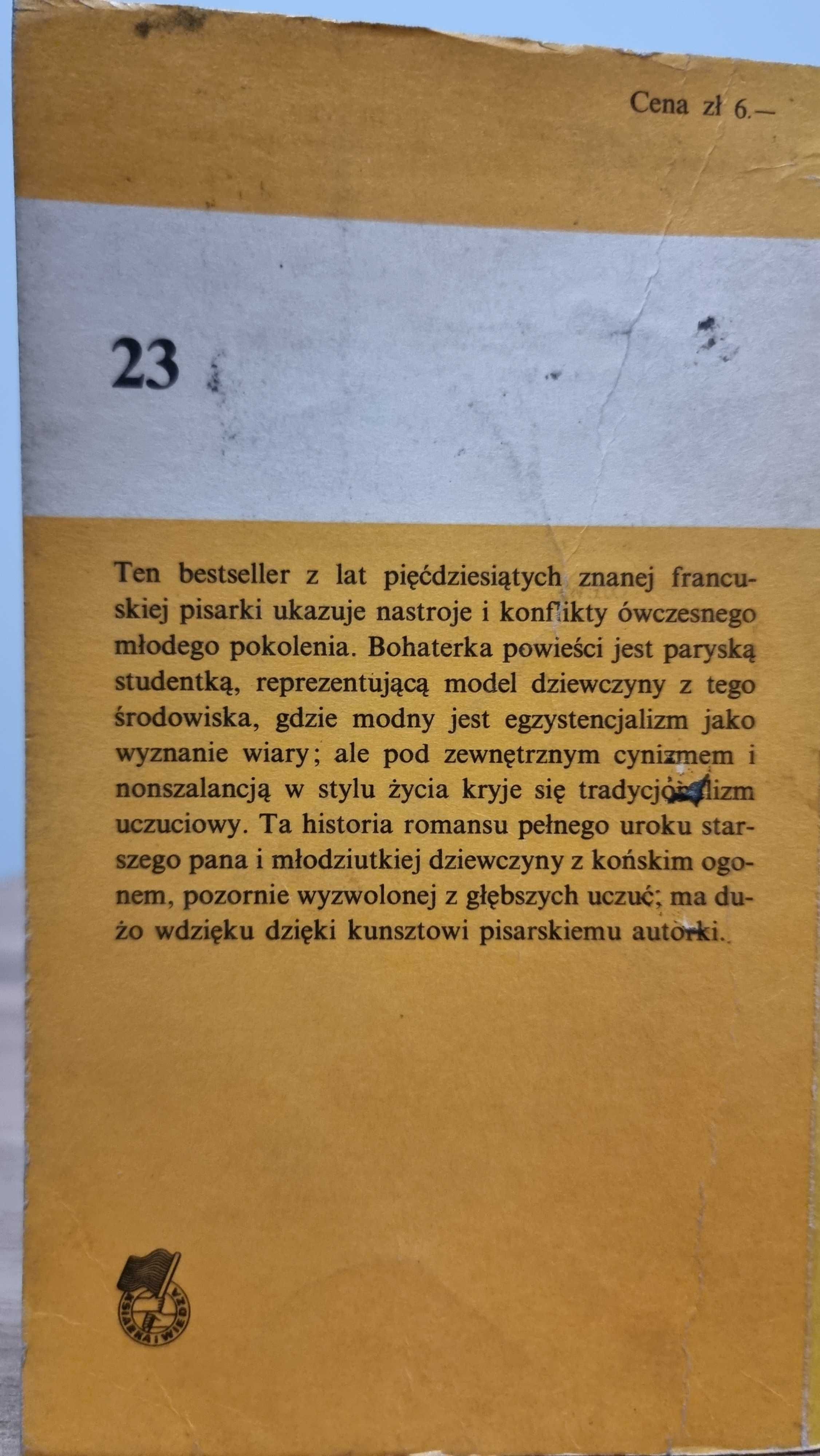 "Pewien uśmiech" - Francoise Sagan