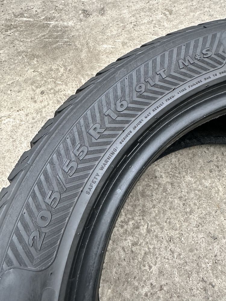 Шини 205 55 16 91T Nokian W+ пара