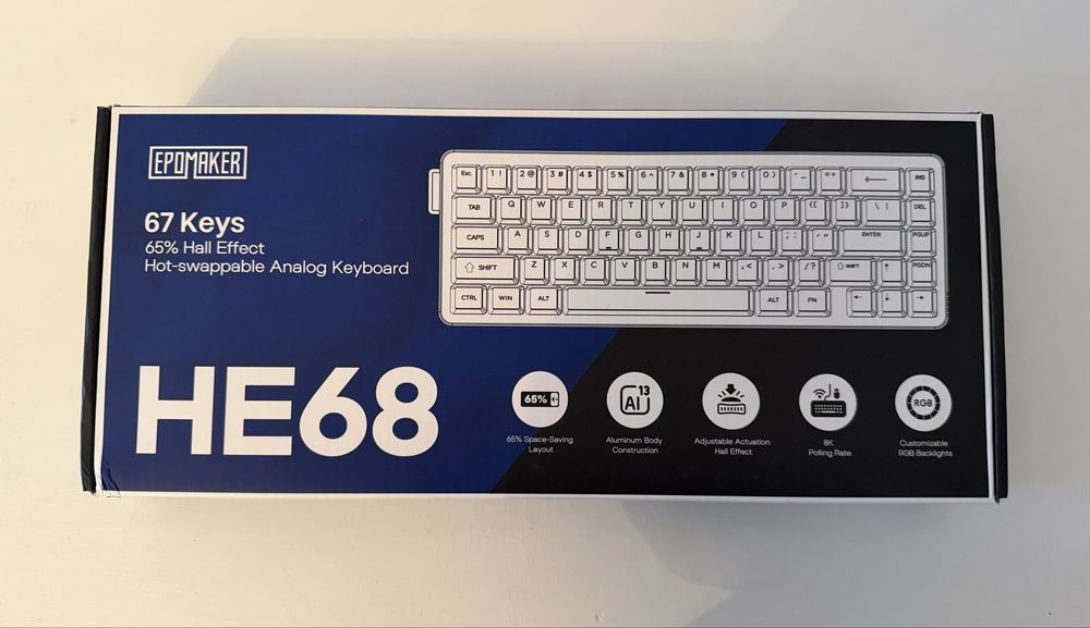 Teclado Epomaker HE68