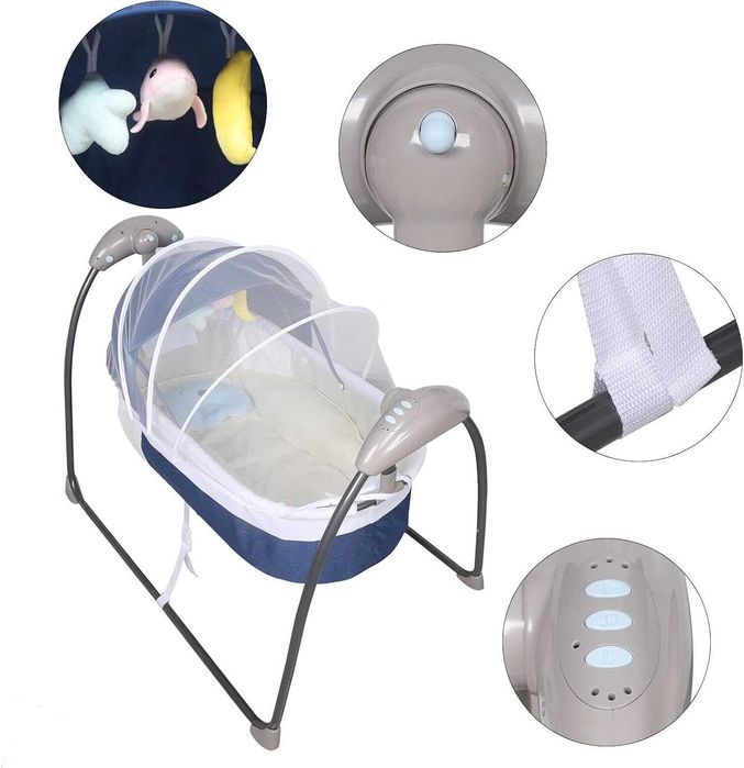 Kołyska  Leżaczek Bujaczek  3 stopnie muzyczka kilka utworów OKAZJA