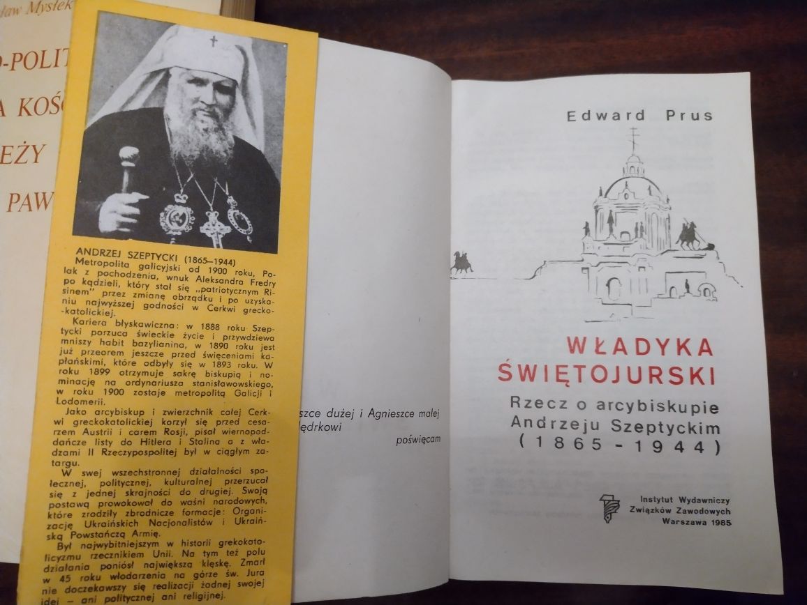 Wiesław Mysłek o doktrynie Kościoła, Edward Prus Władyga Świętojurski