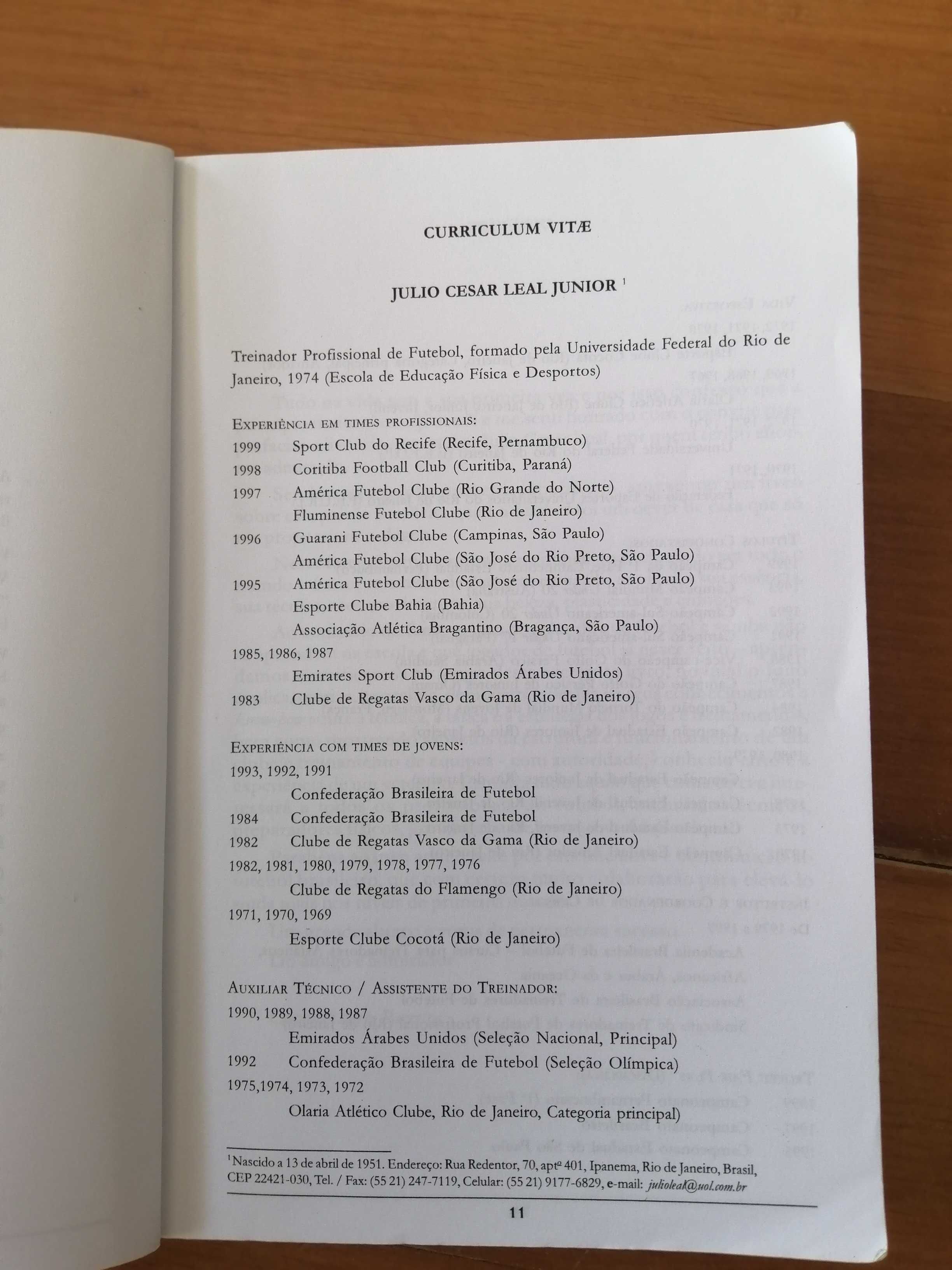 Livros Futebol Formação Qualidade