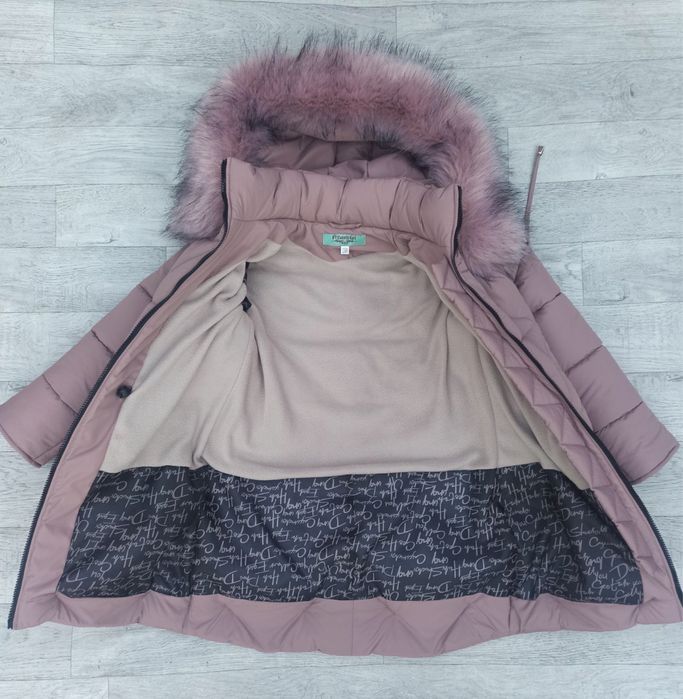 Зимова куртка пуховик 116, 122, 128, 134, 140 см