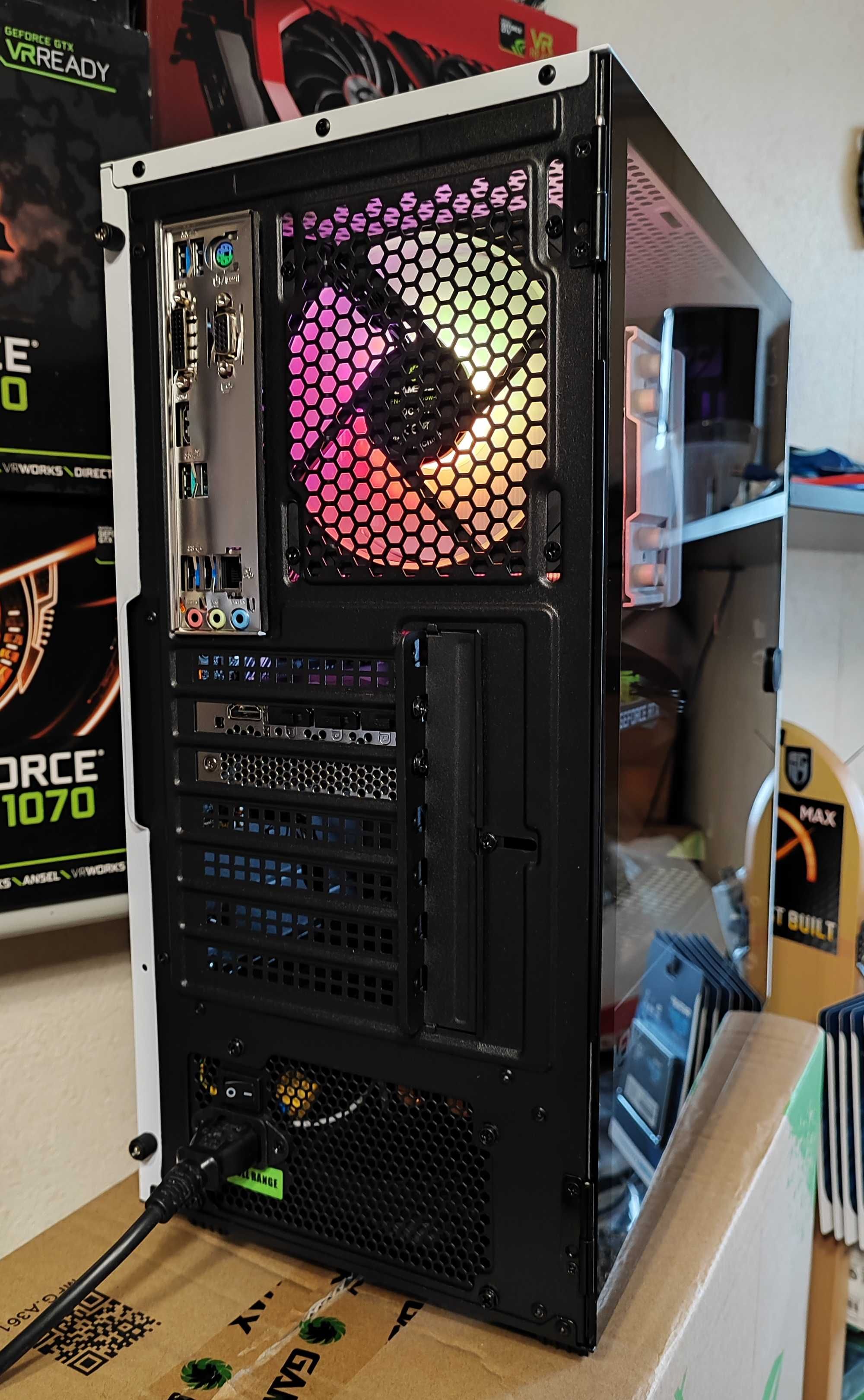 Потужний Ігровий ПК INTEL I5 12400F 4.4GHZ, RTX 4060, 32GB DDR4, SSD.