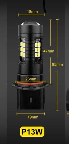 LED P13W - PSX26W - 12/24v  canbus