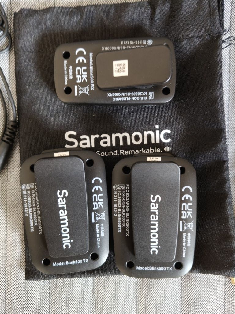 Bezprzewodowy system mikrofonowy Saramonic Blink 500