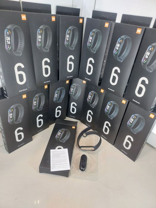 фитнес браслет часы трекер  Mi band ми бенд 6