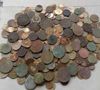 Великий лот копаних монет різних періодів 450штук