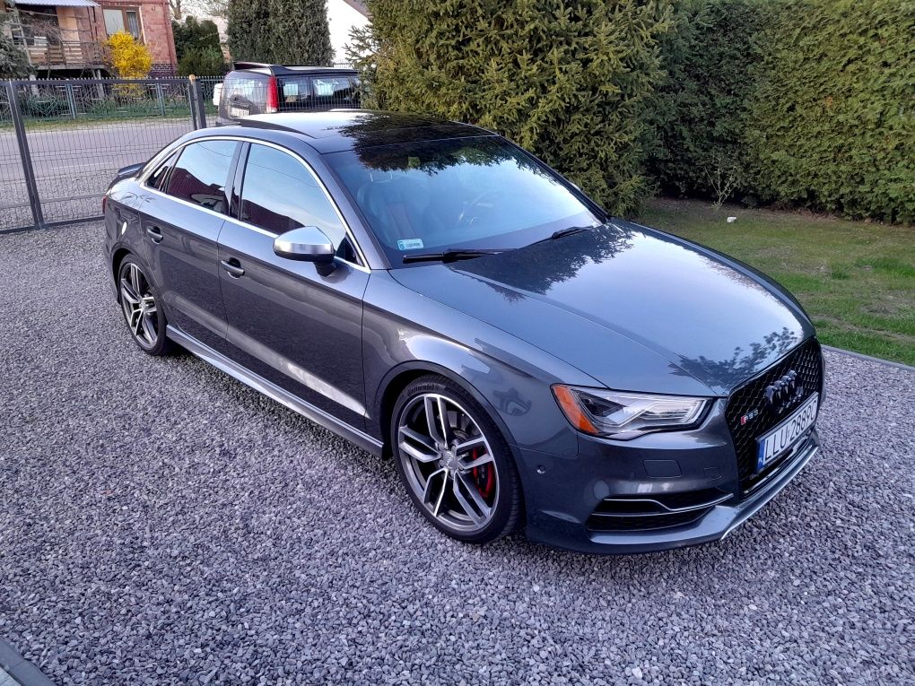 Audi s3 2015r. 300KM quattro zamiana zamienie