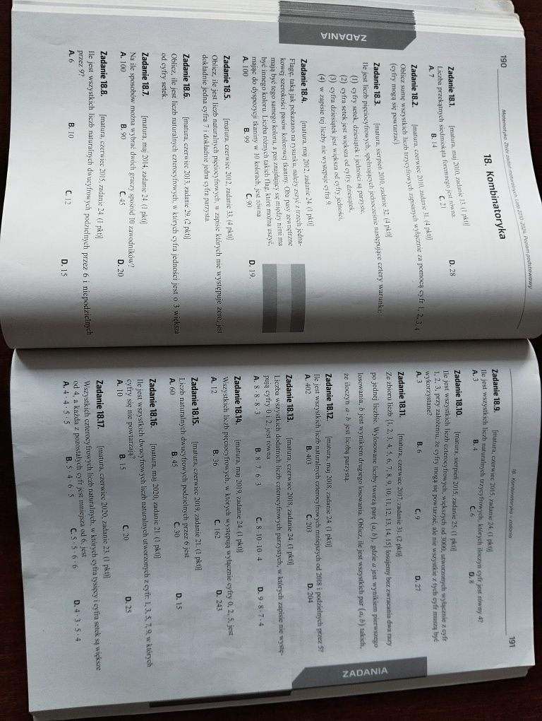 Matematyka zbiór zadań maturalnych Oficyna Edukacyjna Pazdro