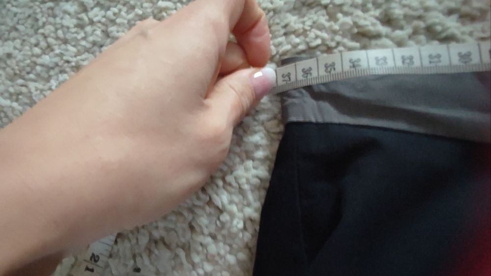 Spódnica damska SIMPLE rozkloszowana w paski rozmiar S