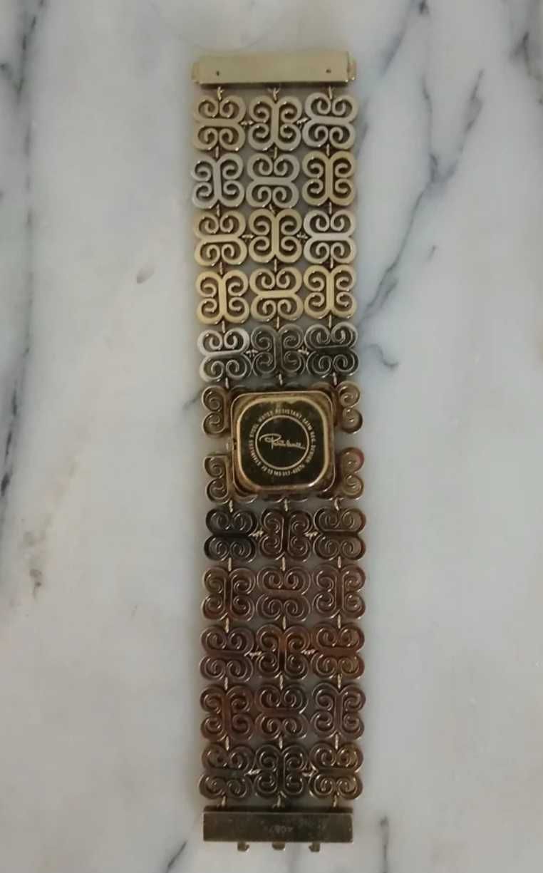 Relógio Vintage de Senhora Roberto Cavalli em cor dourada