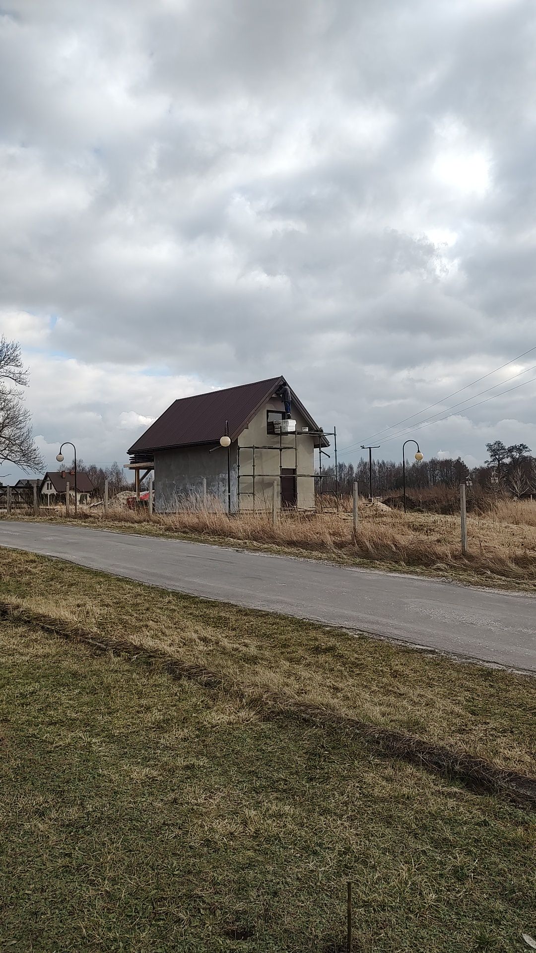 Słupy słup lampy lampa latarnia ogrodowa używana ok 5 m długości nad